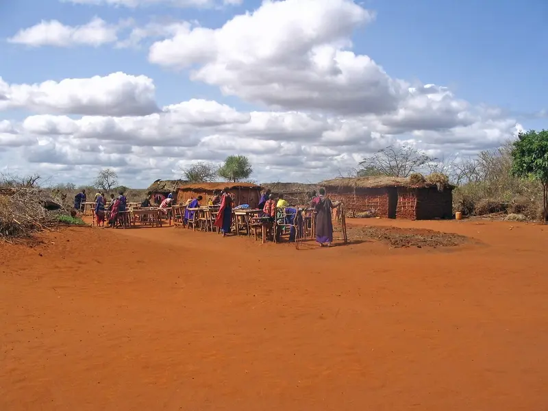 Maasai village