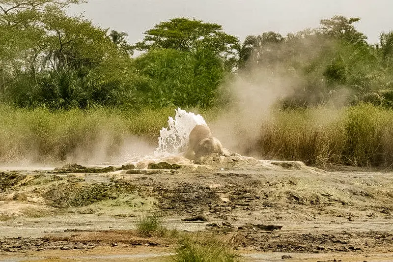 Sempaya hot springs