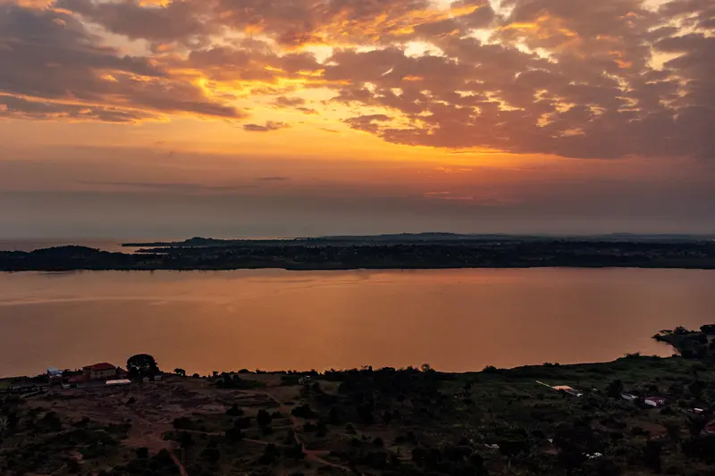 Sunset in Kampala